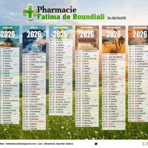 Calendrier Muraux recto-verso - A personnaliser