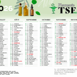 Calendrier Muraux recto-verso - A personnaliser