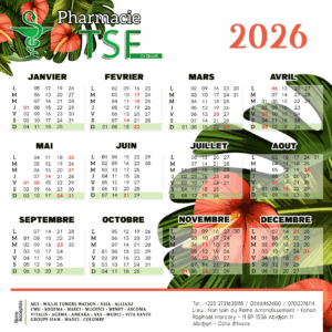 Calendrier magnétique - A personnaliser
